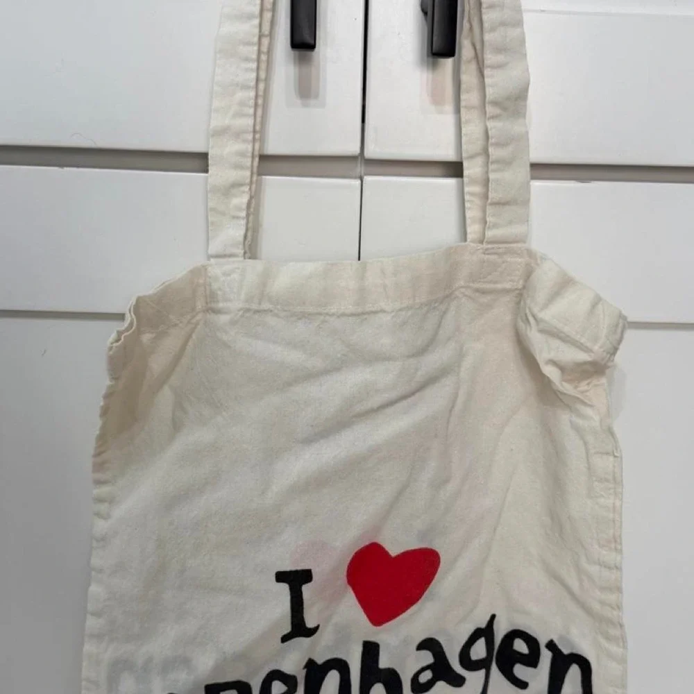 I love Copenhagen shopping bag canvas